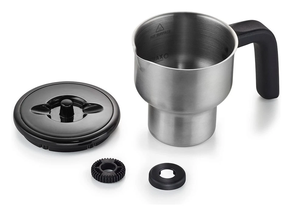 Lavazza Montalatte elettrico 500W 120ml A MODO MIO Milkup White e Black 18200052 - Immagine 4 di 4