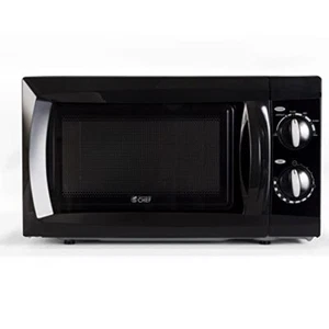 COMMERCIAL CHEF 0.6 Cubic Foot Microwave with 6 Power Levels, Small Microwave wi