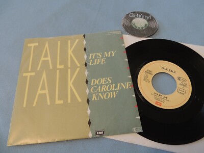 7'' Single TALK TALK It´s My Life Does Caroline Know 1984 Europe | Mint- 