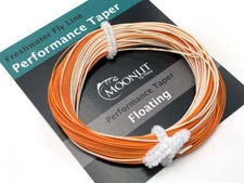 Moonlit Fly Line WF7F Performance Taper Floating Peach