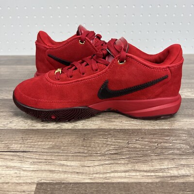 Nike LeBron XX 20 'Liverpool' Red Black DV1193-600 Men's Size 9.5