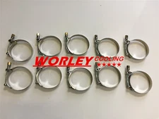 10 x 3 Inch / 76mm ID Stainless Steel T-Bolt Silicone Hose Clamp (79-87mm) new