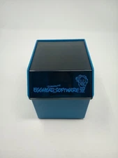 Vintage 1987 Egghead Software 3.5" Floppy Disk Storage Container Case