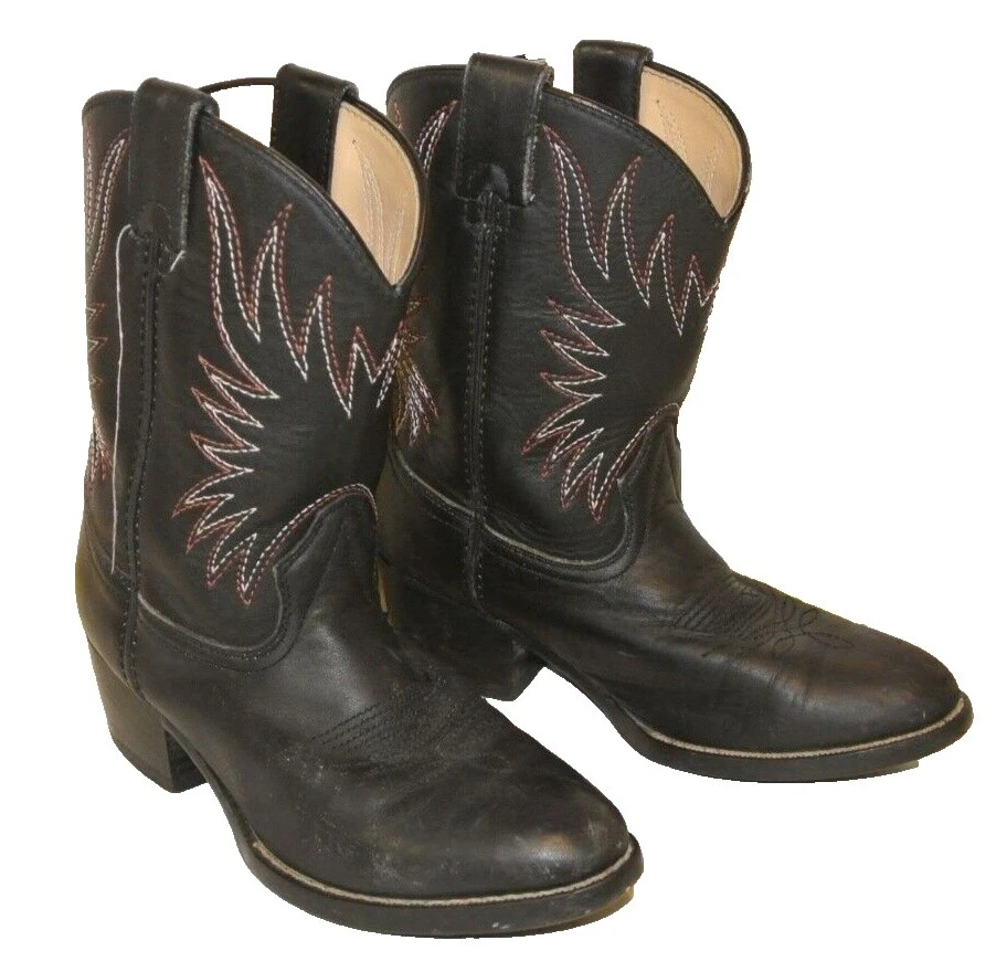 Botas Durango negras unisex zapatos para niños