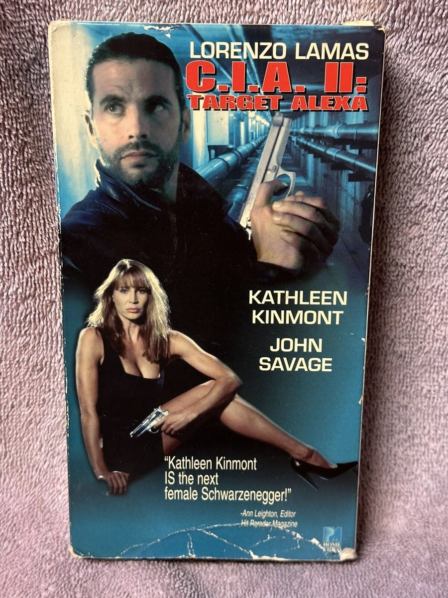 BRAND NEW C.I.A. II 2 Target Alexa (VHS, 1994) Lorenzo Lamas OOP