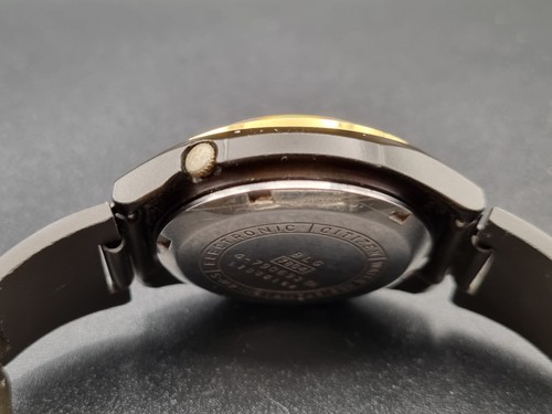 Citizen Cosmotron Oct 1975 Electronic 4-790693 TA JDM Watch Electronic Gold - Picture 10 of 11