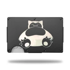Custom Laser Engraved Wallet - SNORLAX - GREAT GIFT WALLET