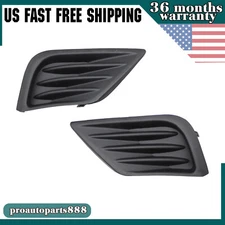 FOR ALTIMA 2016 2017 2018 FRONT BUMPER GRILLE FOG LAMP COVER RIGHT & LEFT SET