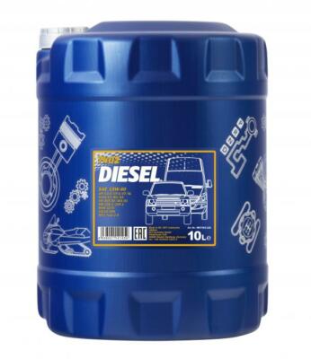 10 LITER 15W-40 MANNOL DIESEL MOTORÖL FÜR LKW SCHLEPPER  MASCHINEN 15W40