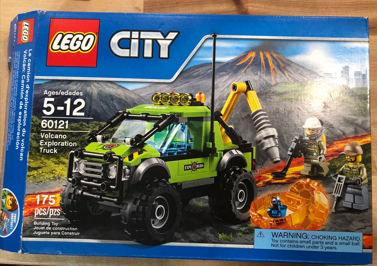 LEGO City Volcano Exploration Truck #60121 100% Complete