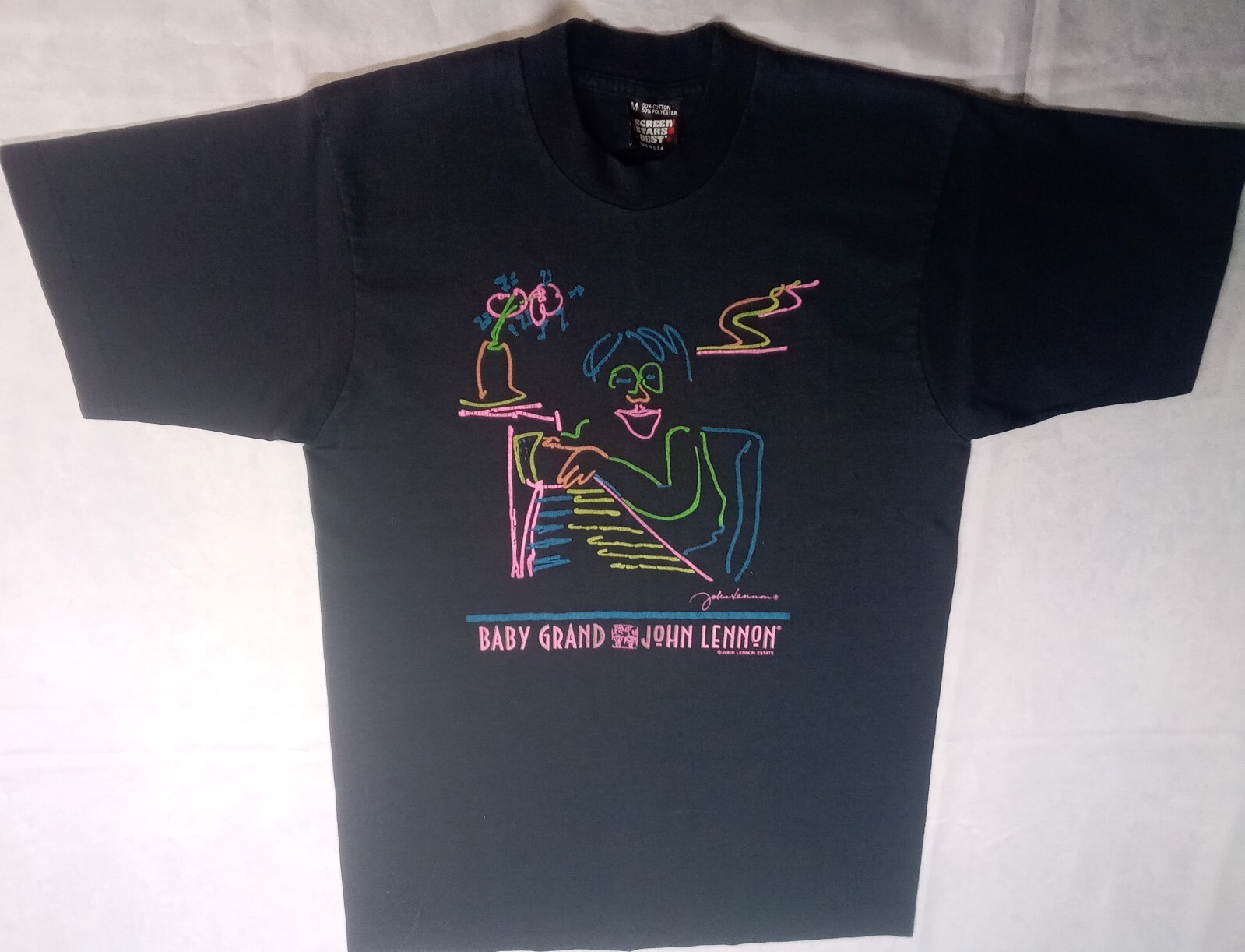 ボタニカル ミディアムベール John Lennon アートTシャツ yoko ono