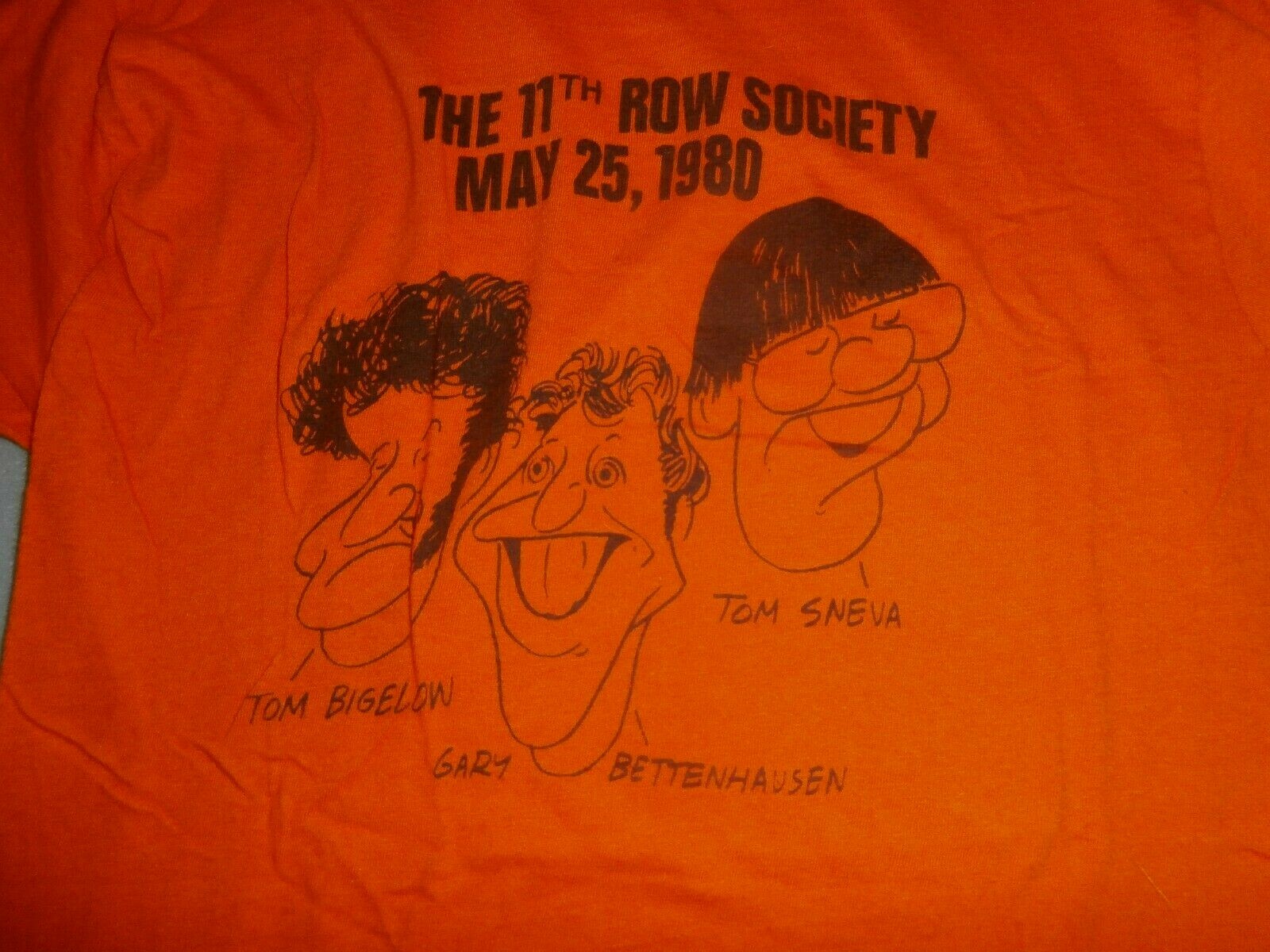 Maglietta Indianapolis 500 11° fila 1980 Tom Sneva Gary Bettenhau Tom Bigelow