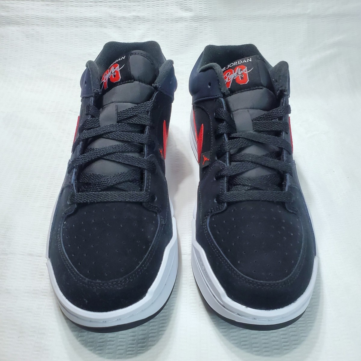 Nike Air Jordan Stadium 90 sz 11 black white red FZ4184 010