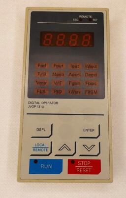Yaskawa Omron Digital Operator Remote Local Keypad JVOP-131U Used Fully Tested