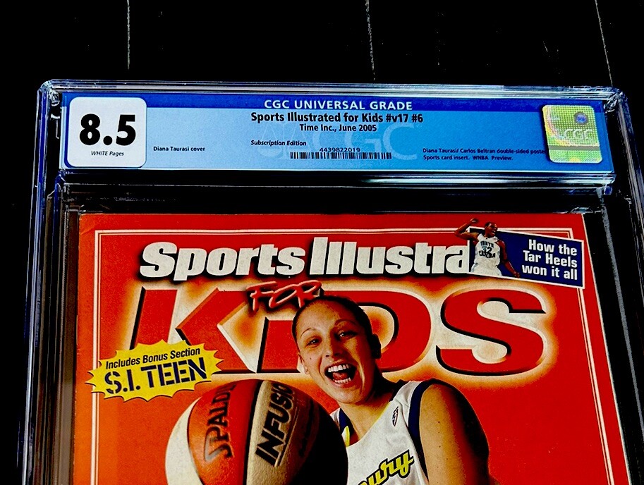WNBA Diana Taurasi サイン入り雑誌 DIANA TAURASI ROOKIE COVER SPORTS ILLUSTRATED FOR KIDS SI