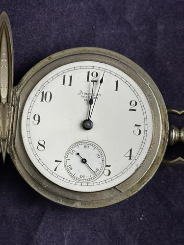 Antique 1890 American Waltham - Size 18s - 15J- Pocket Watch ~25
