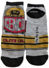 The Godfather Mafia Movie SOCKS Fun Socks Low Cut Socks - Genco Olive Oil