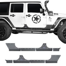 Exterior Four-door Body Armor Guard Cover Fit 07-18 Wrangler Jeep Jkjku 4 Doors Exterior Four-door Body Armor Guard Cover Fit 07-18 Wrangler Jeep Jkjku 4 Doors