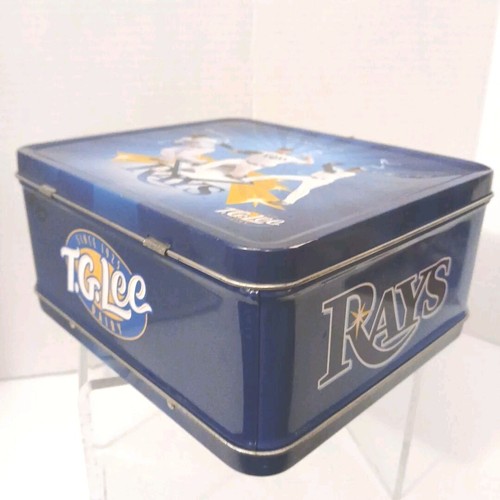 Tampa Bay Rays Metal Lunch Box by T.G. Lee - Kazmir Crawford Pena Upton Shields - Picture 4 of 12