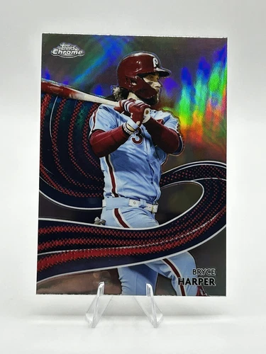 Bryce Harper 2024 Topps Chrome Strokes #S-6 Phillies
