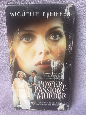 Power Passion and Murder (VHS, 2000) Michelle Pfeiffer | eBay