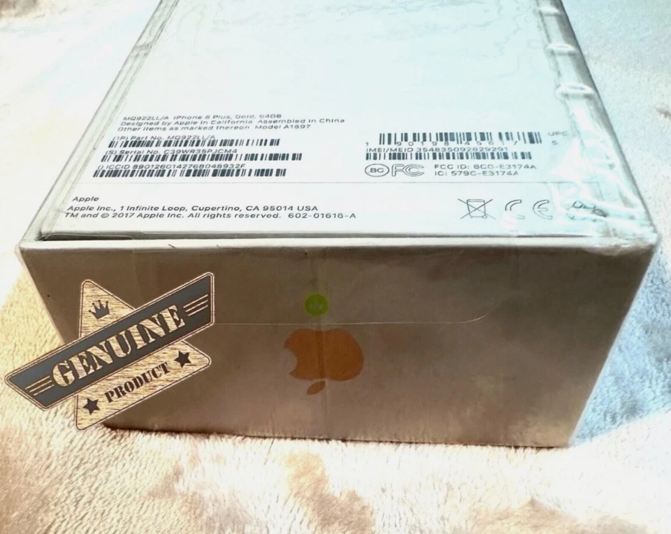 Apple iPhone 8 Plus 64GB - T-Mobile - Gold -Sealed Since 2017 Genuine & Unopened - Image 3 of 4