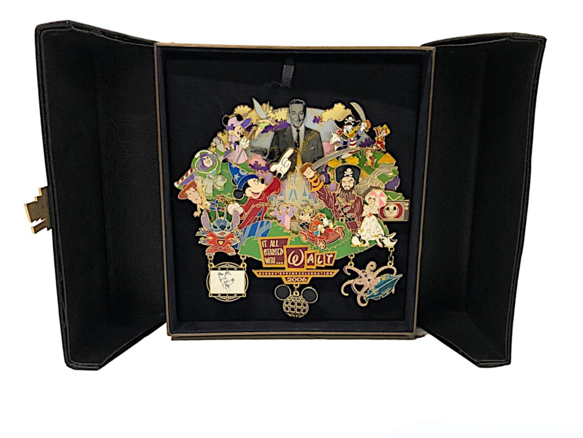 Disney 2006 It All Started with Walt Super Jumbo Pin Set 1