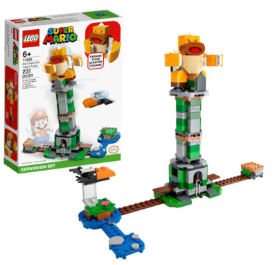 LEGO 71388 Super Mario Boss Sumo Bro Topple Tower Erweiterungsset zum Sammeln