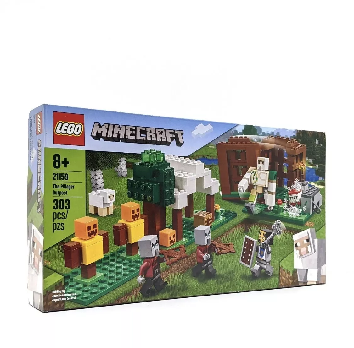 Lego minecraft pillager sets hot sale