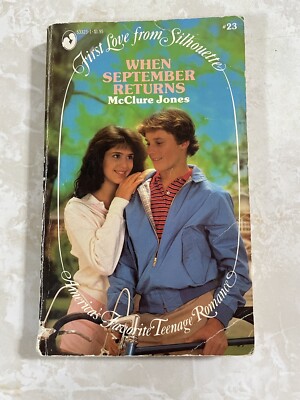 First Love From Silhouette #23; When September Returns; McClure Jones; 1st 1982