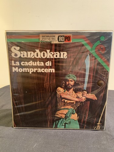 COFANETTO SANDOKAN LA CADUTA DI MOMPRACEM SUPER 8 MM COLORE SONORO 3 BOBINE - Foto 8 di 8