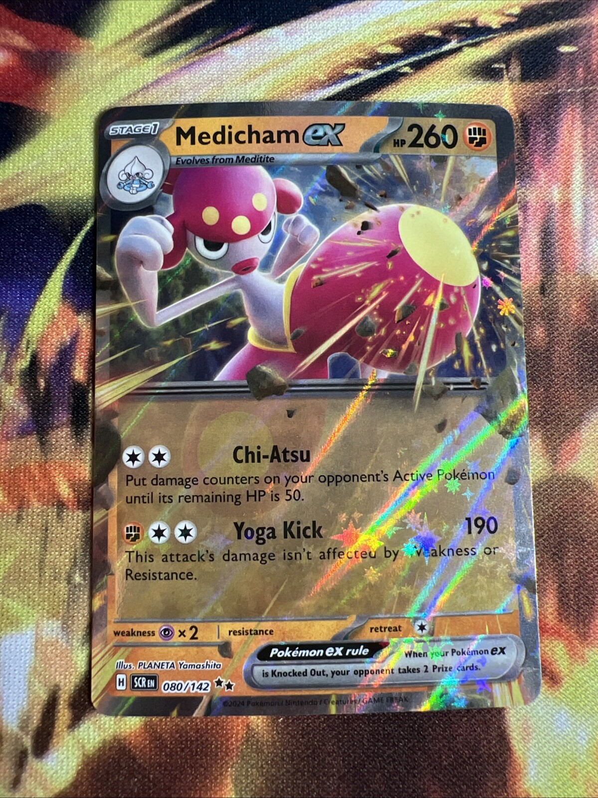 Medicham ex 080/142 Sv07: Stellar Crown Holo Nm