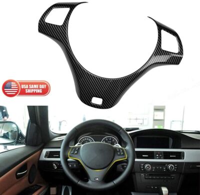 For BMW E90 E92 E93 335i 325i 330i Carbon Fiber Style Steering