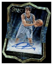 Juan Hernangomez 2017 Select Die Cut Autograph /49 1