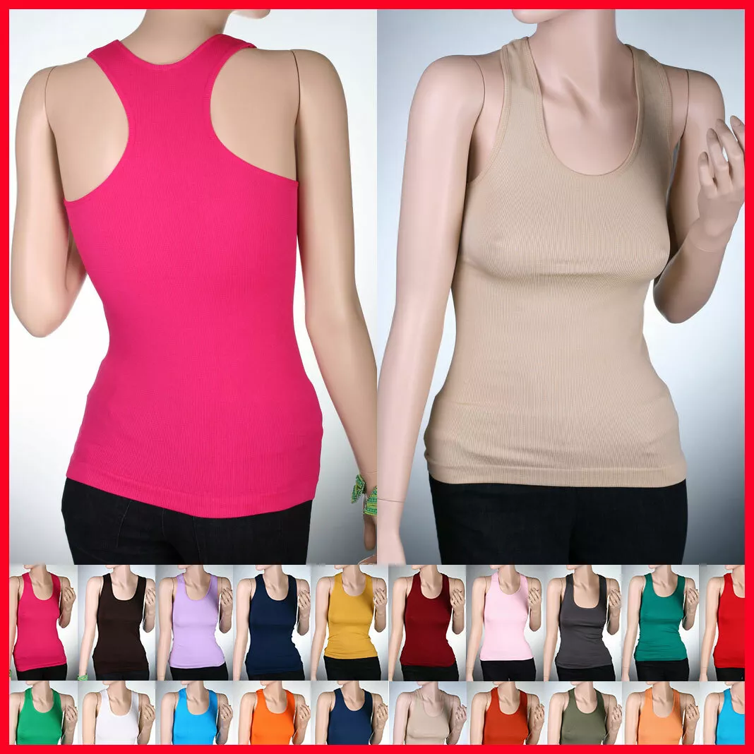 Bulk racerback tank clearance tops