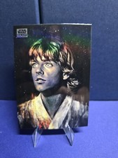 2024 Topps Chrome Star Wars Galaxy Luke Skywalker 83 Refractor