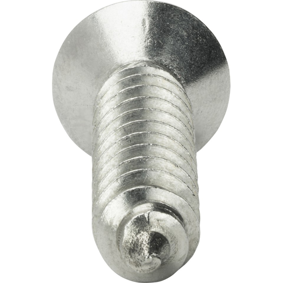 100 Viti Lamiera Acciaio Inox 18-8 - #14 X 2-1/2" Testa Piatta Phillips - Fastenere