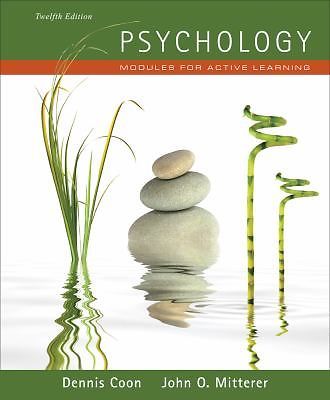Psychology: Modules for Active Learning (with Concept Modules with...