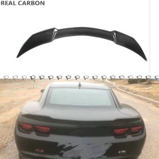 For Chevy Camaro 2010-2013 Real Carbon Fiber Rear Trunk Spoiler Boot Wing Lip Z