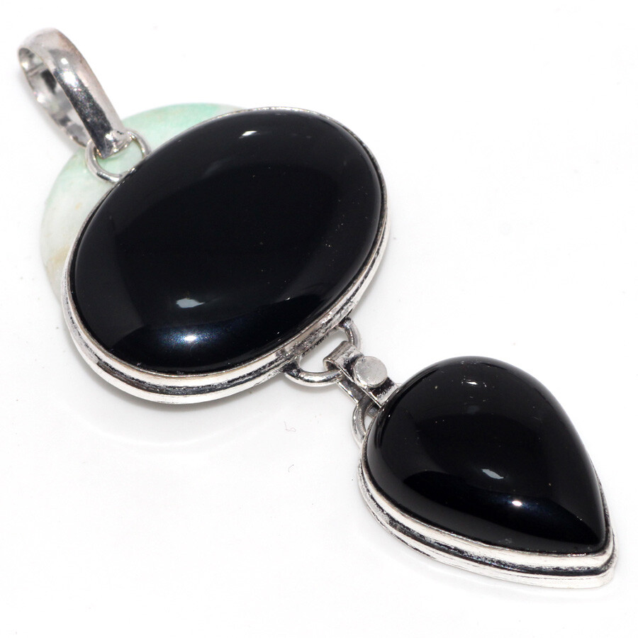 Black Onyx 925 Silver Plated 3