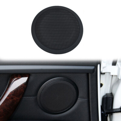 HOUSSE DE HAUT-PARLEUR noire parfaite pour BMW E84 E90 E91 qualité