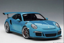 Autoart 1/18 Scale diecast 78167 PORSCHE 911 GT3 RS MIAMI BLUE New in Box