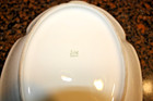 Antique GDA Limoges France Large White Oval Serving Bowl 10" x 7" — photo 4