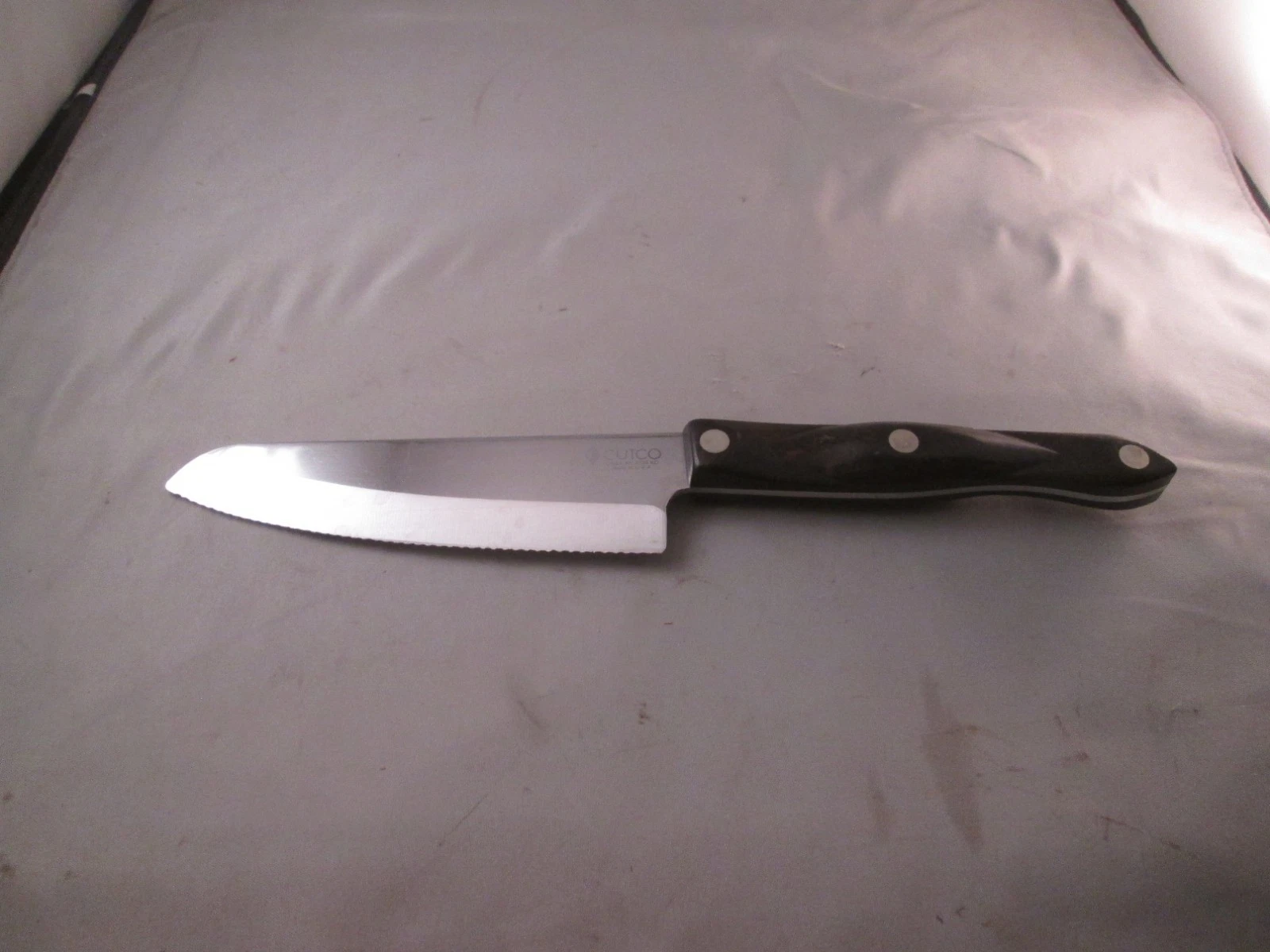 2014 Cutco 3738 KN Hardy Slicer Knife Brown Handle Used 6-1/4" Blade good cond
Opens in a new window
