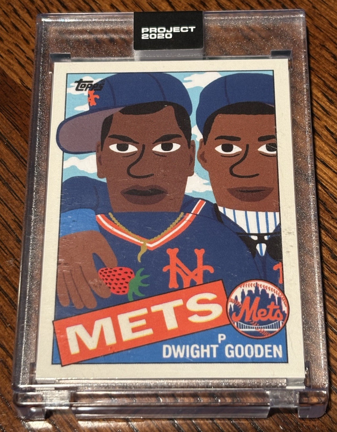 2020 Topps Project 2020 - 1985 Topps Dwight Gooden #203 Keith Shore /3652   METS