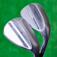 2Pcs Set Titleist Vokey Sm10 56 60 Genuine Steel Wedge Aw Sw Lw Tour Chrome
