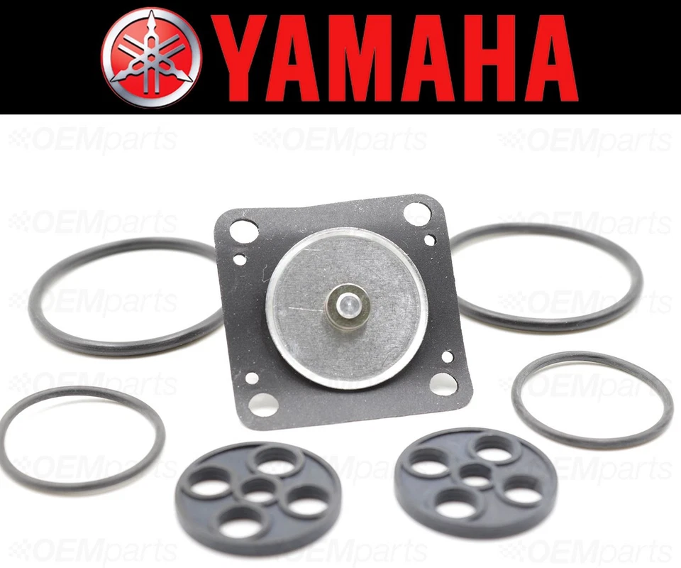 Juego completo de reparación de válvulas Petcock de combustible Yamaha XJ1100, XS1100L, XS1100S (1979-82) Foto 2 de 3