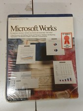 New Sealed Vintage Microsoft Works 2.0 For DO...