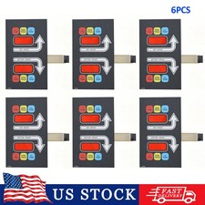 6 x 112559 with arrow sign OPL Keypad for American Dryer / ADC Model AD320/AD330