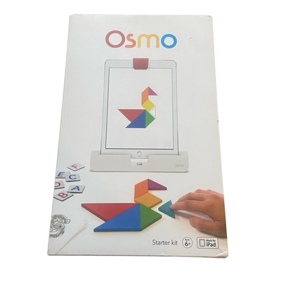 Osmo Learning Base, Words, Tangram Bundle Lot Child Education Starter Kit VGC